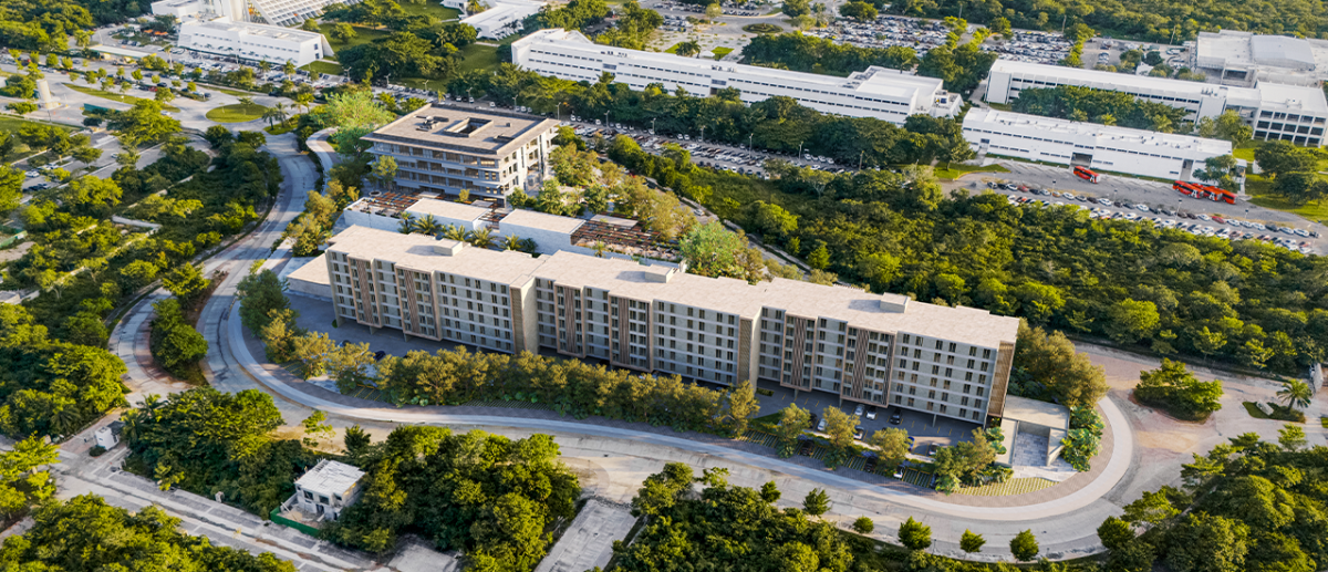 CAMPUS COUNTRY · Suites, plaza comercial y oficinas