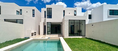 Residencias en Zenara en Xcanatún, mod. Atessa