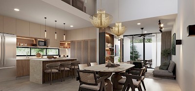 Residencias en Hera Temozón, mod. A