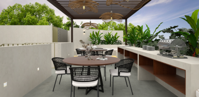 Departamento en Flow Living Temozón, mod. B