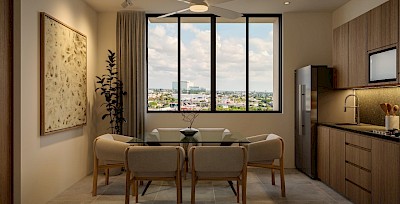 Departamento en The Oaks, mod. A