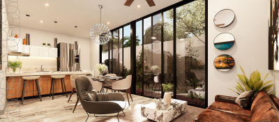 Departamento en Jardines de Mukava Cholul, mod. Dalia