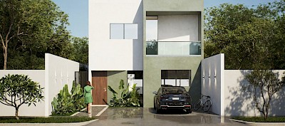 Casa en Azura Conkal, mod. 2 plantas