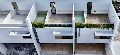 Townhouse en Temozón 36, mod. 3 habs