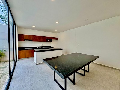 Townhouse en Temozón 36, mod. 3 habs