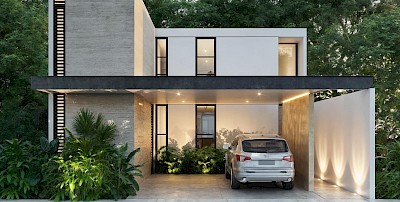 Residencia en Adana Xcanatún, mod. S2