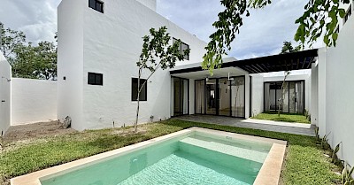 Casa en Dzityá, mod. Mónica