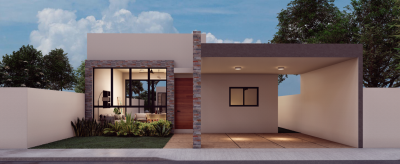 Residencia en Lunare Cholul, mod. 23