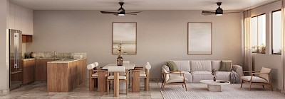 Departamento en Ábita Altabrisa, mod. E