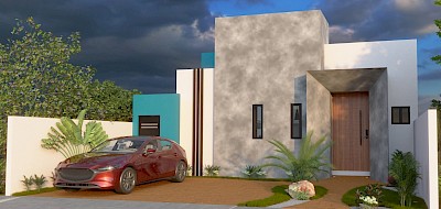 Casa en Praderas del Mayab, mod. Chic