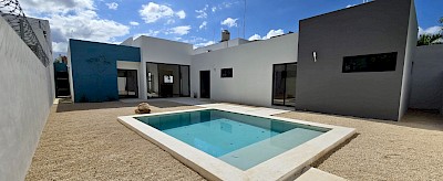 Casa en Praderas del Mayab, mod. Cozumel