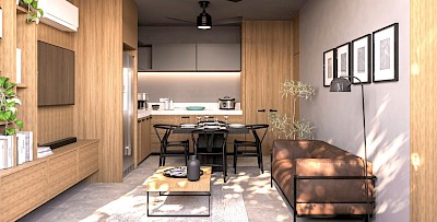 Departamento en Itera, Dzityá