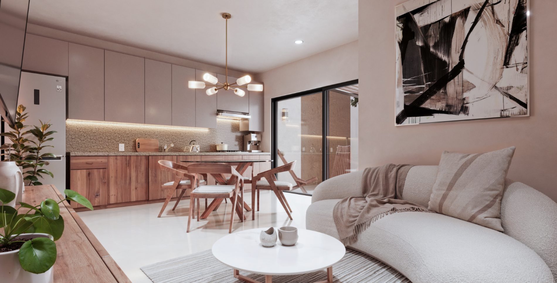 Departamento en Montalma Dzityá, mod. Verde