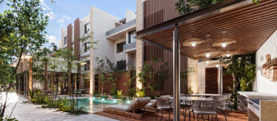 Departamento en Montalma Dzityá, mod. Tría