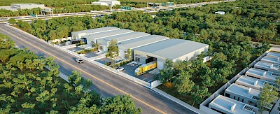 Bodegas industriales en Andena