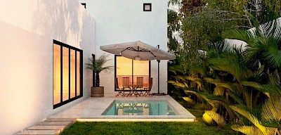 Residencia en Dzityá, mod. Alto