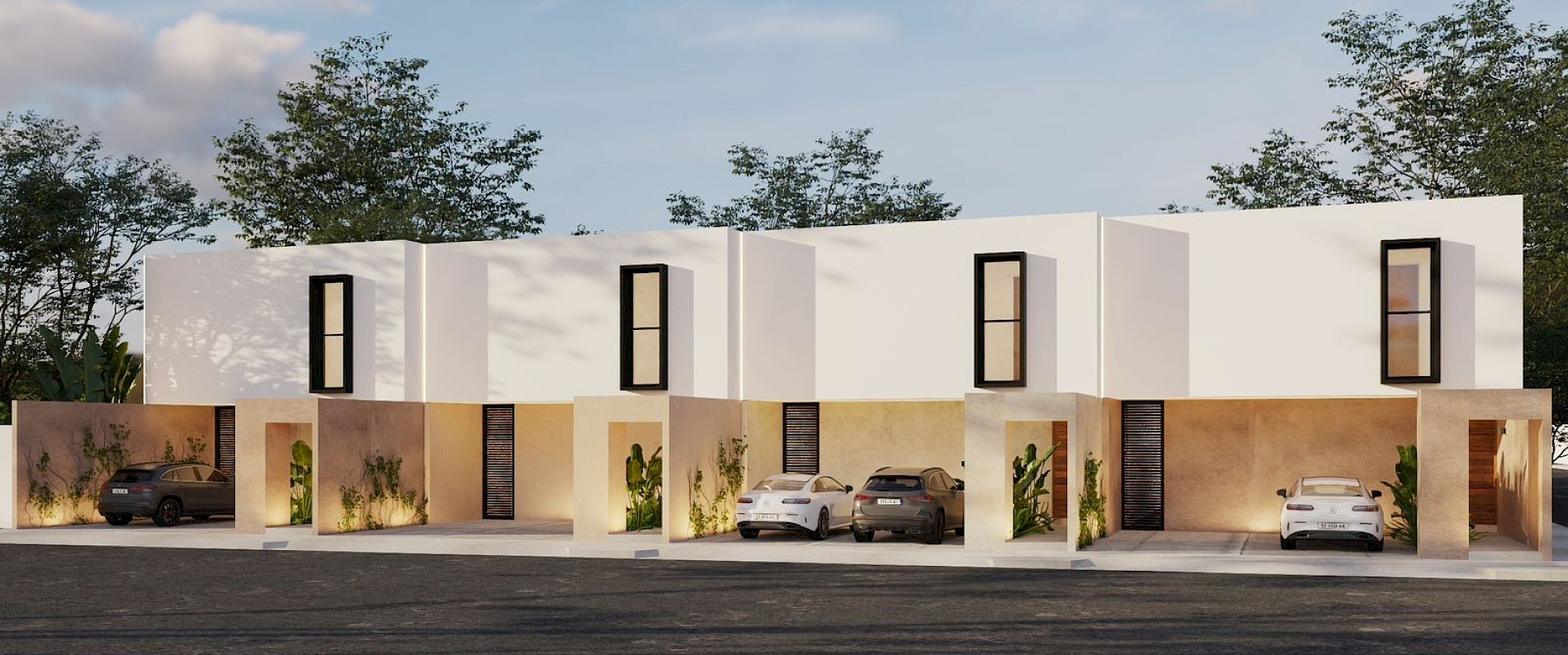 Residencia en Dzityá, mod. Aura