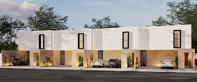 Residencia en Dzityá, mod. Aura