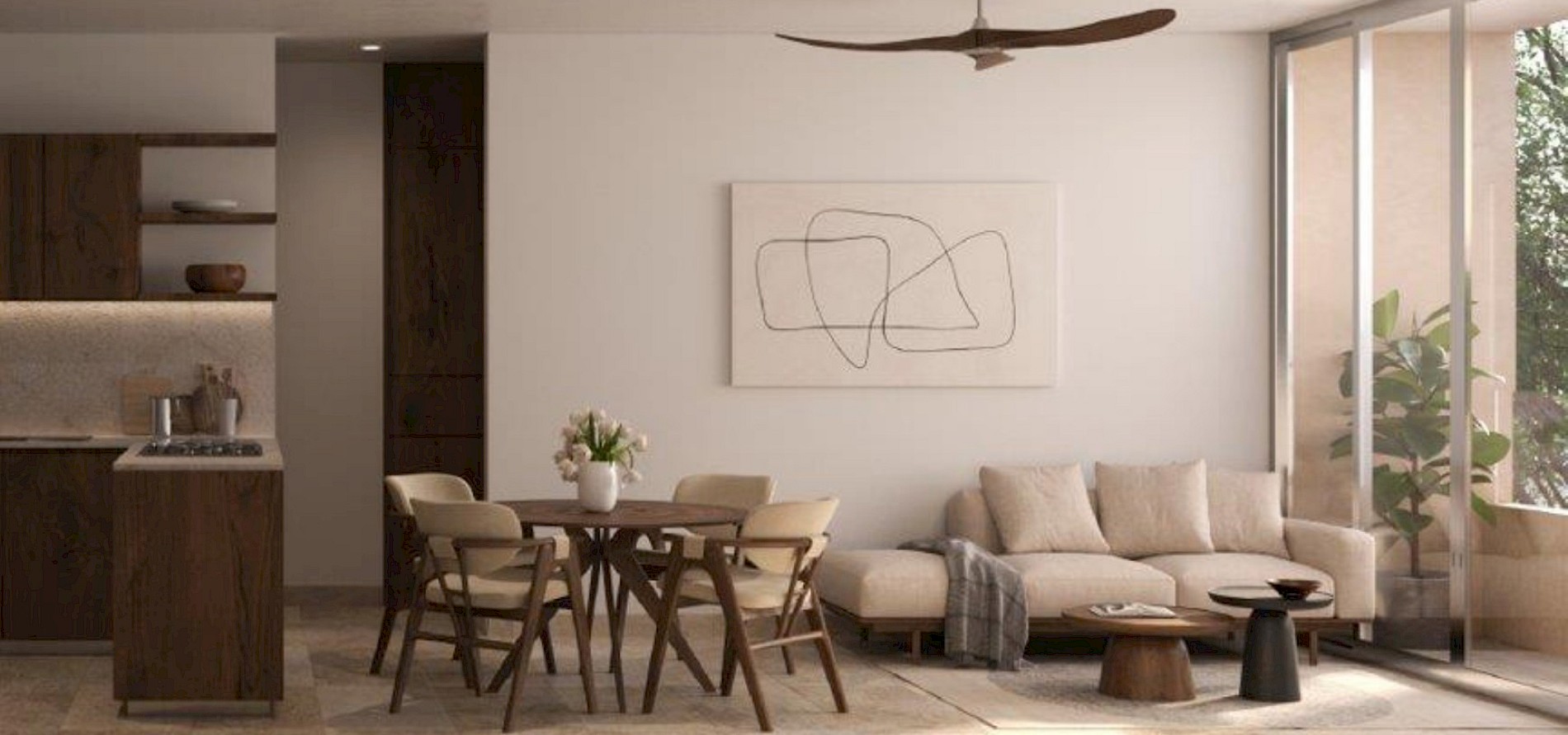 Departamento en Distrito Country, mod. Lunera 67