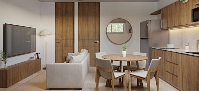 Departamento en Distrito Country, mod. Orieta 43