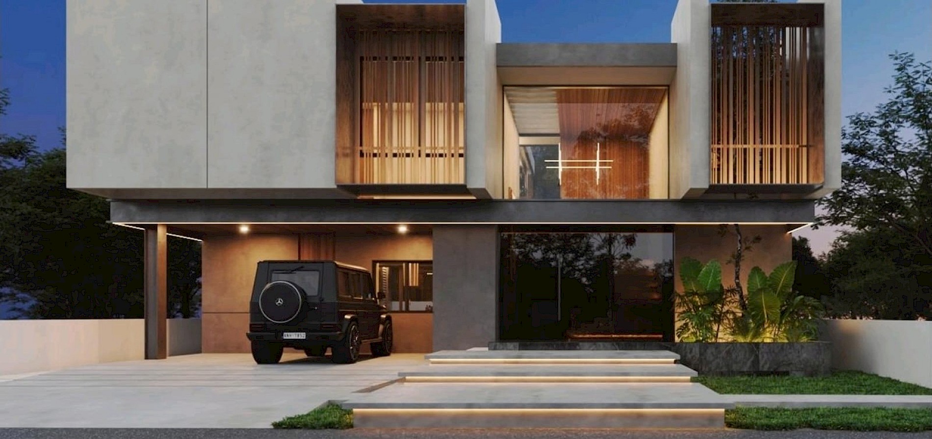 Residencia en Country Club, mod. Oasis 186