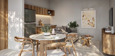 Departamento en Zitá, mod. Estudio