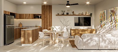 Departamento en Zitá, mod. 2 habs