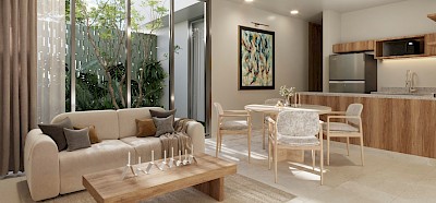 Departamento en Zitá, mod. 1 hab