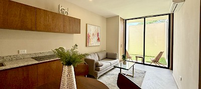 Departamento en Alma Condos - Temozón, mod. PB