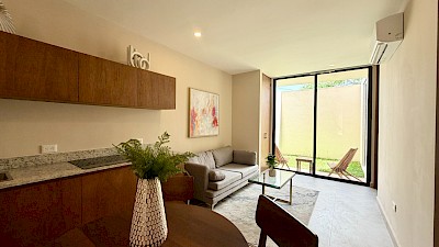 Departamento en Alma Condos - Temozón, mod. PB