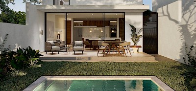 Residencia en Fulgora Dzityá, mod. Thalora