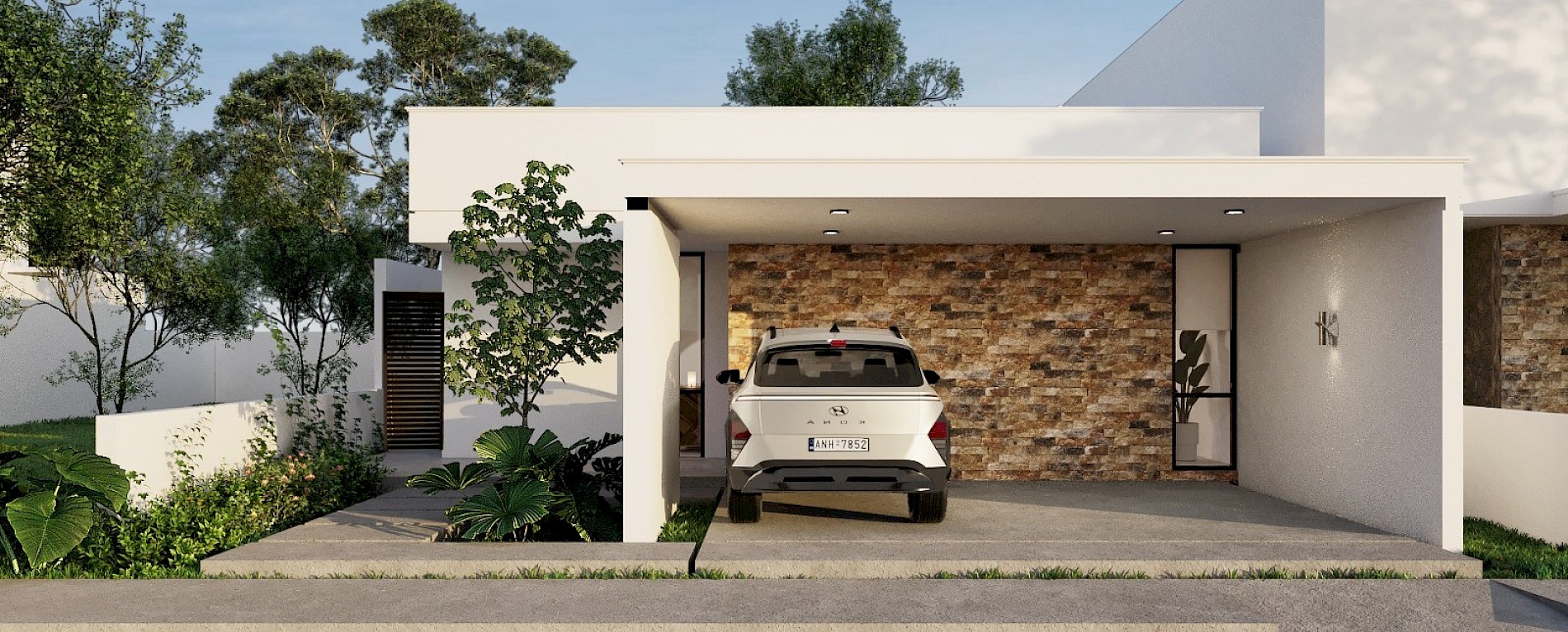 Residencia en Fulgora Dzityá, mod. Zenora