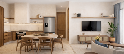 Departamento en Serena Chicxulub, mod. Tipo