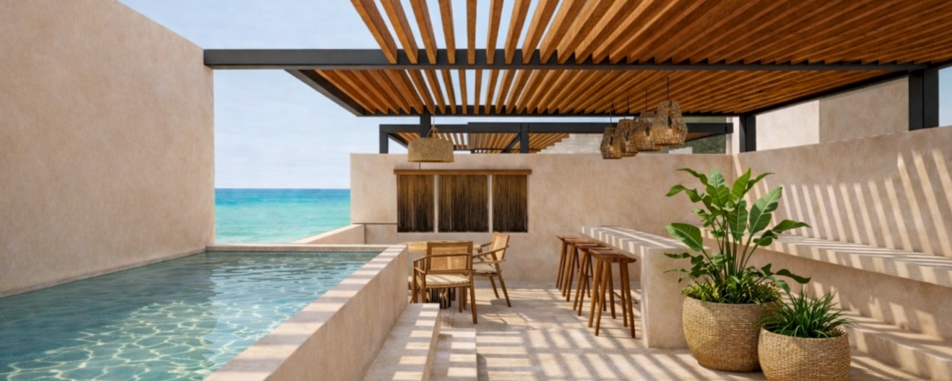 Departamento en Serena Chicxulub, mod. Penthouse