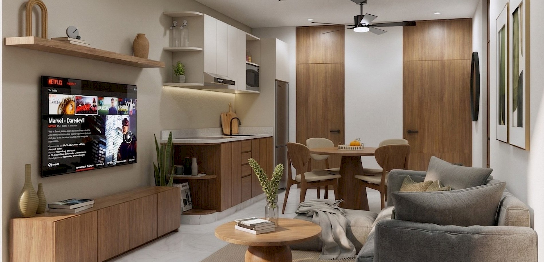 Departamento en Ubii Temozón, mod. 2 habs