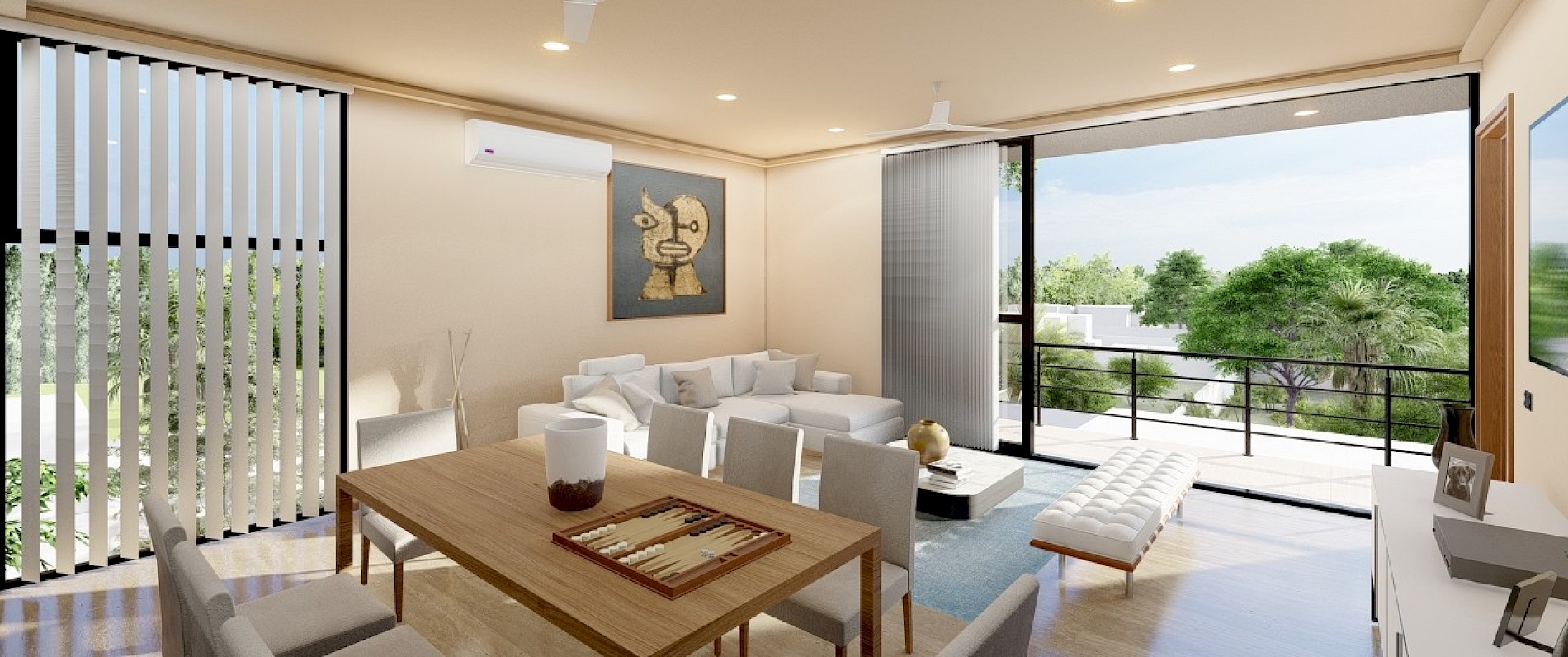 Departamentos Luxe, mod. 2 habs