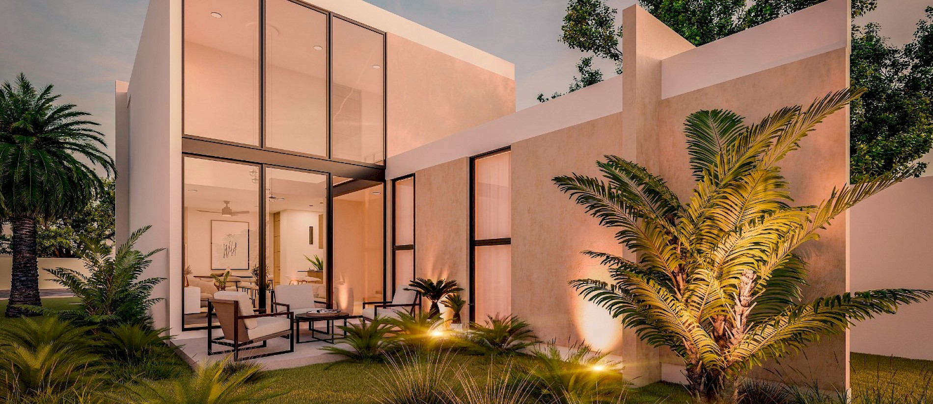 Residencia en Tres Lunas, mod. Inicial