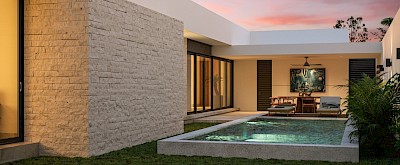 Residencia en Dzitya, mod. Colibrí