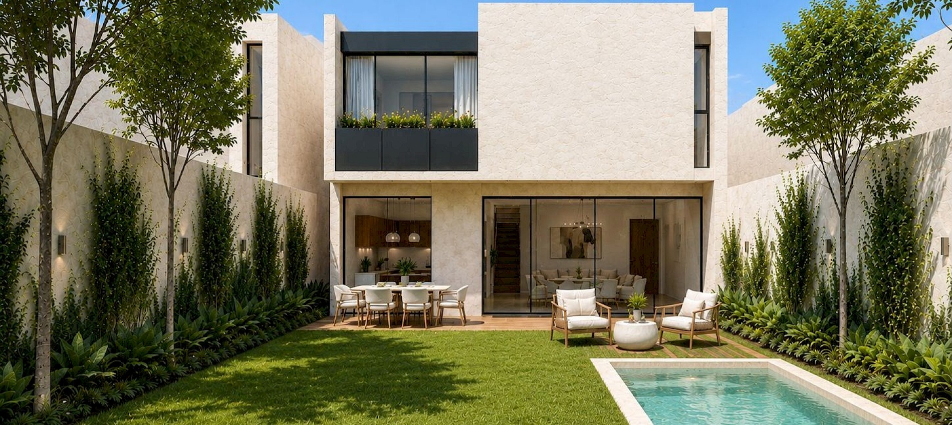 Residencia en Dzityá, mod. Verona