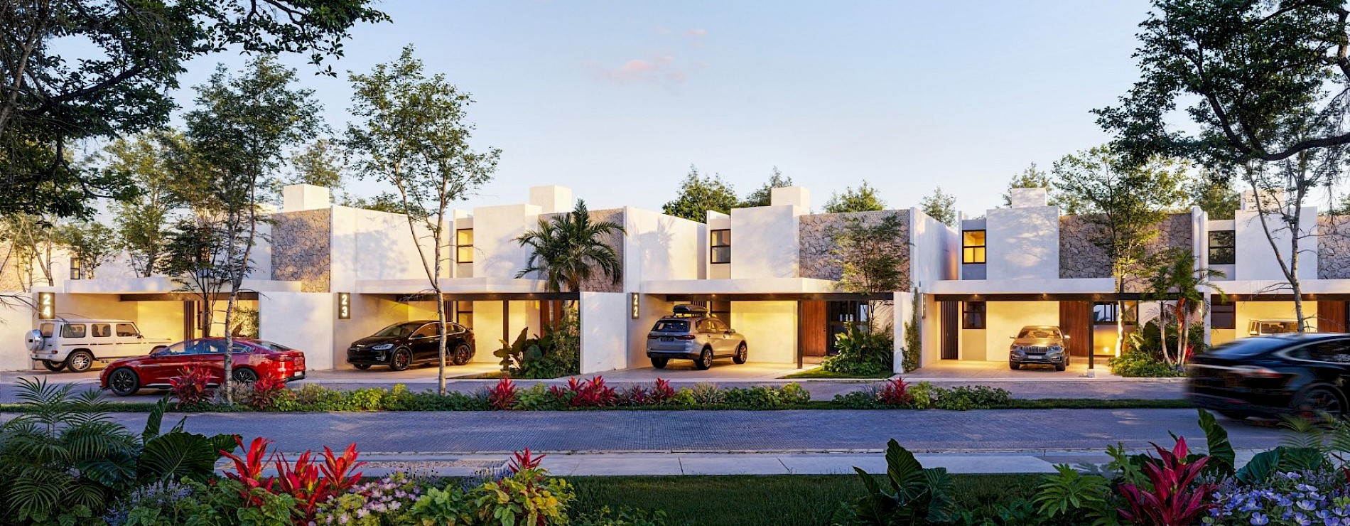 Residencia en Olisea Cholul, mod. Olivos