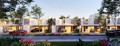 Residencia en Olisea Cholul, mod. Olivos