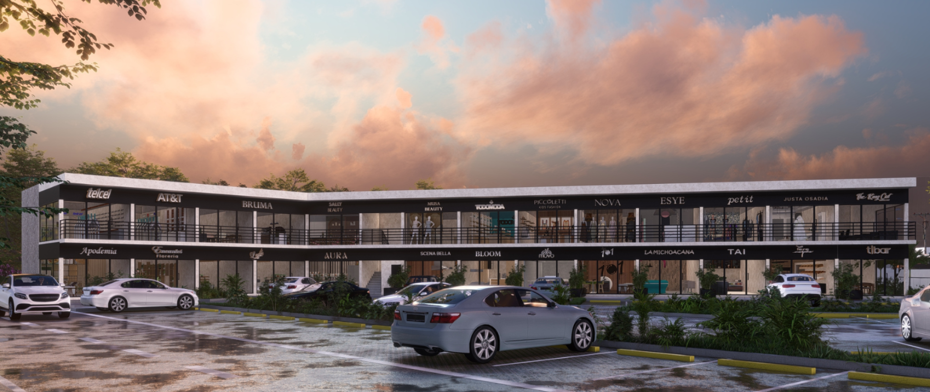 Local comercial en Plaza Frida Pinos, mod. PB
