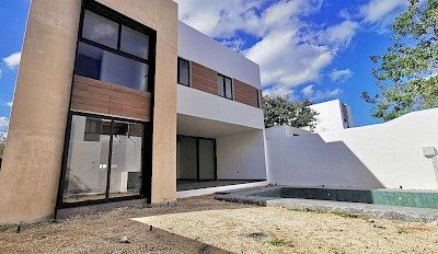 Residencia en Parque Natura, mod. Chechén 65
