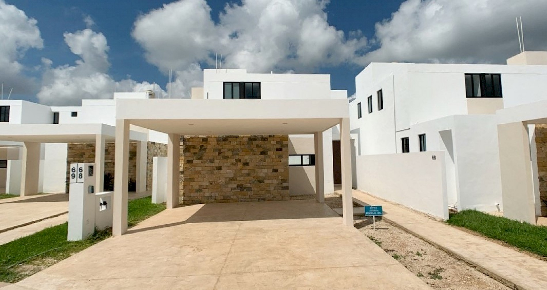Casa en Aleza, mod. 214