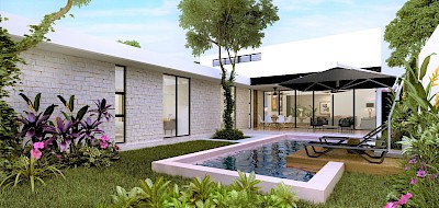 Casa en Malva, mod. J1