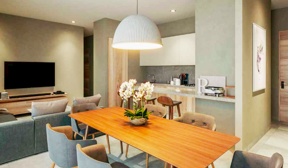 Departamento en Distrito Tres70, mod. 80