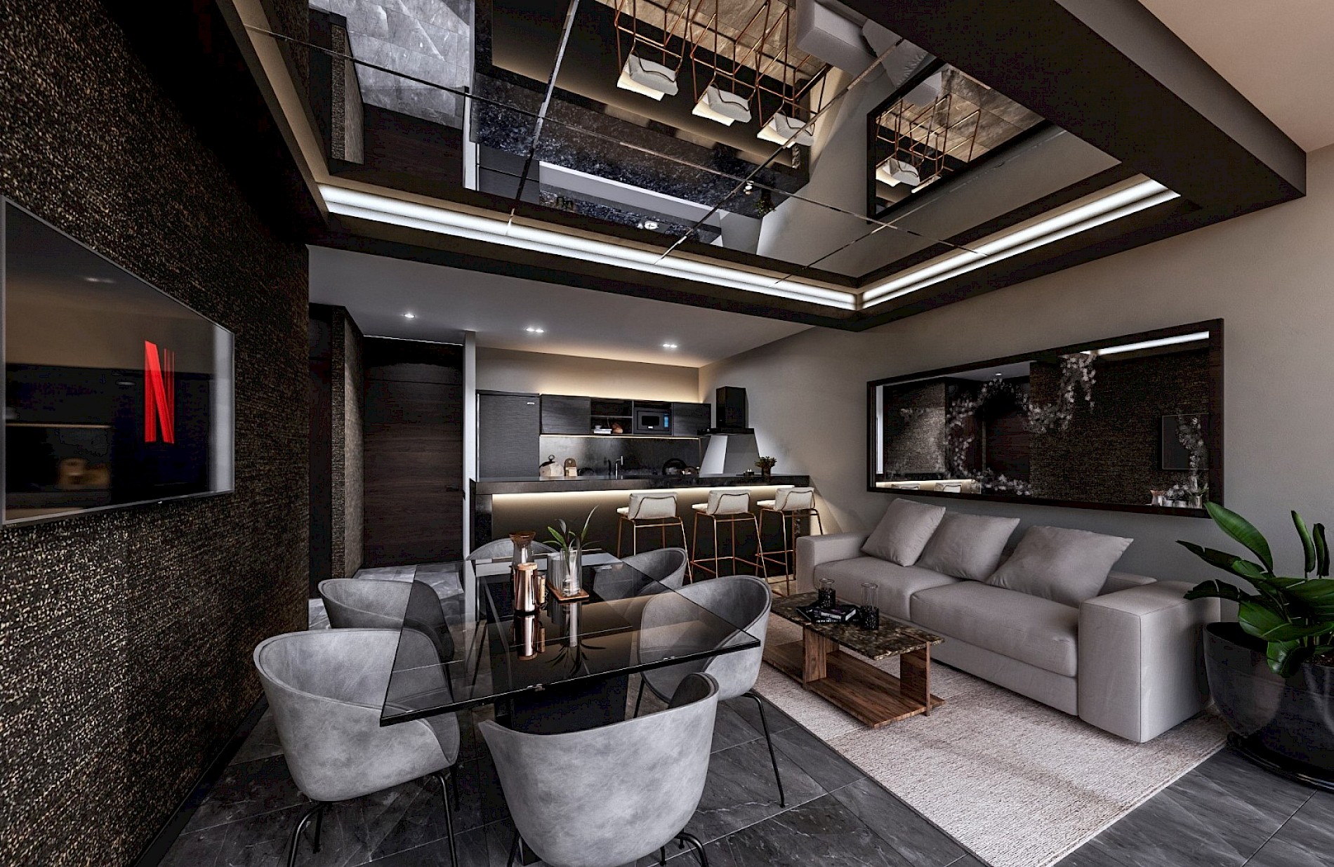 Departamento en Umbra, mod. White 503