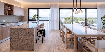 Departamento en Yucalpetén Resort Marina, mod. Bonanza 3 hab