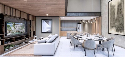 Departamento en Sereniti en Tamara, mod. D