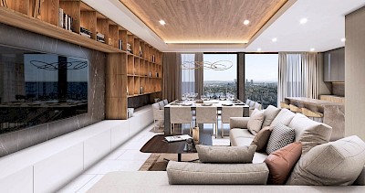 Penthouse en Sereniti en Tamara, mod. F